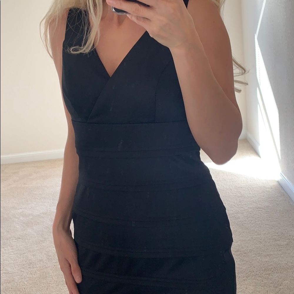 🌸American Living Black 🌸Bandage Style dress - size 4 - Picture 5 of 16